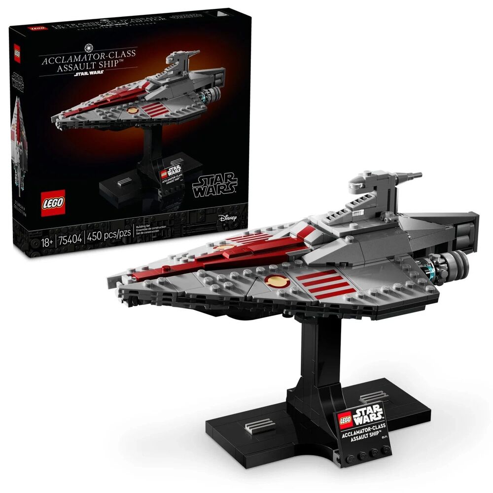 Lego Star Wars Acclamator-Class Assault Ship Building with Display Stand